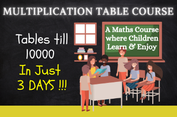 Multiplication Table Course for Kids
