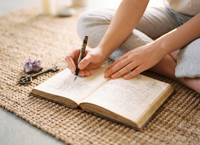 Automatic writing for accessing the Akashic Records