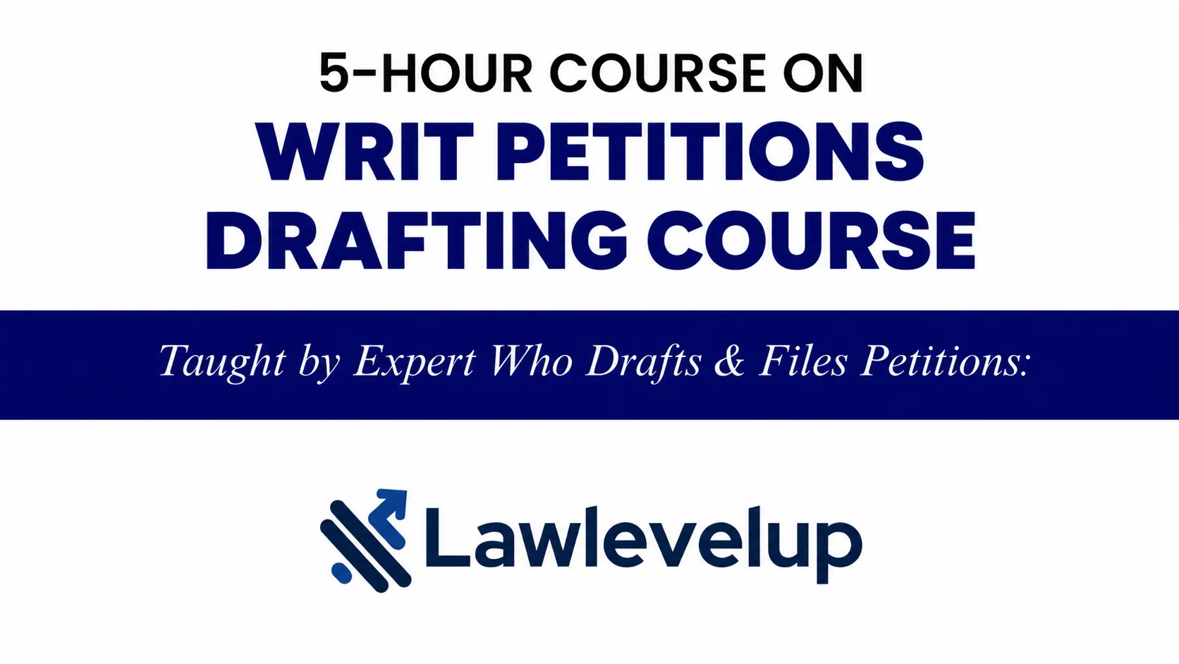 Writ Petition Drafting
