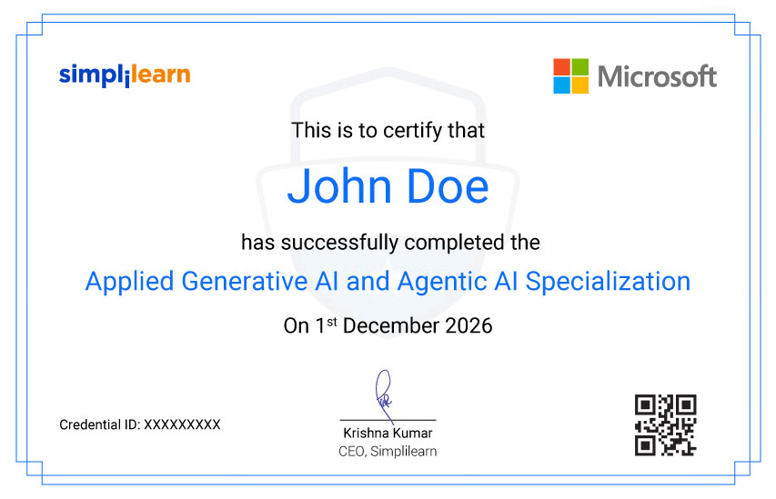 Program Certificate