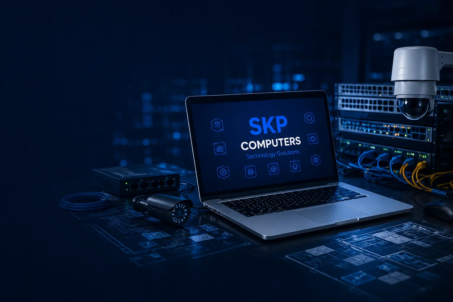 Students learning at SKP Computers