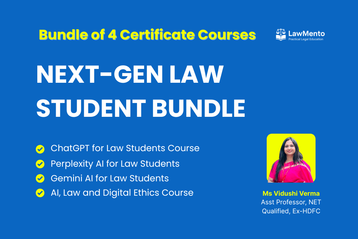Next-Gen Law Student Bundle of four AI courses