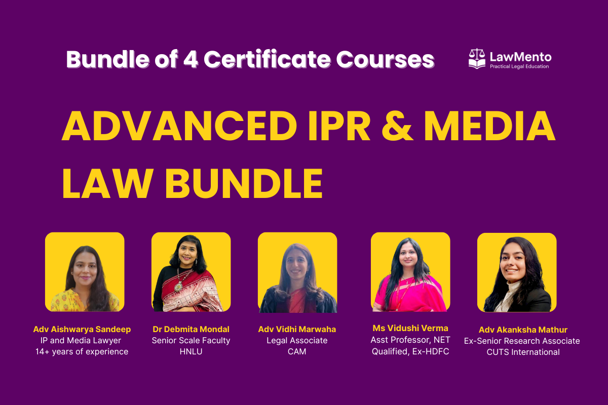 Advanced IPR and Media Law Bundle