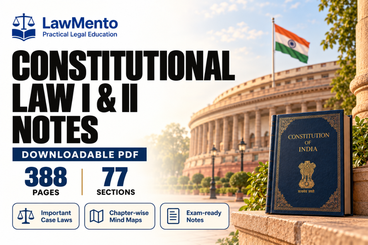 Constitutional Law I & II Notes