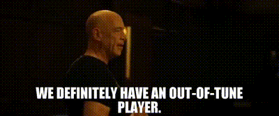we definiteli out of line players