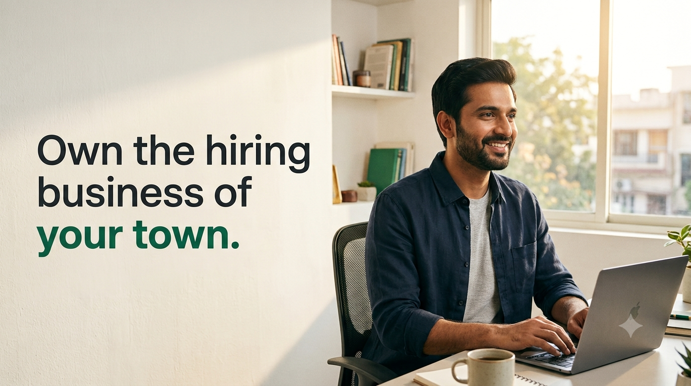 Own the hiring business of your town - Recex Franchise