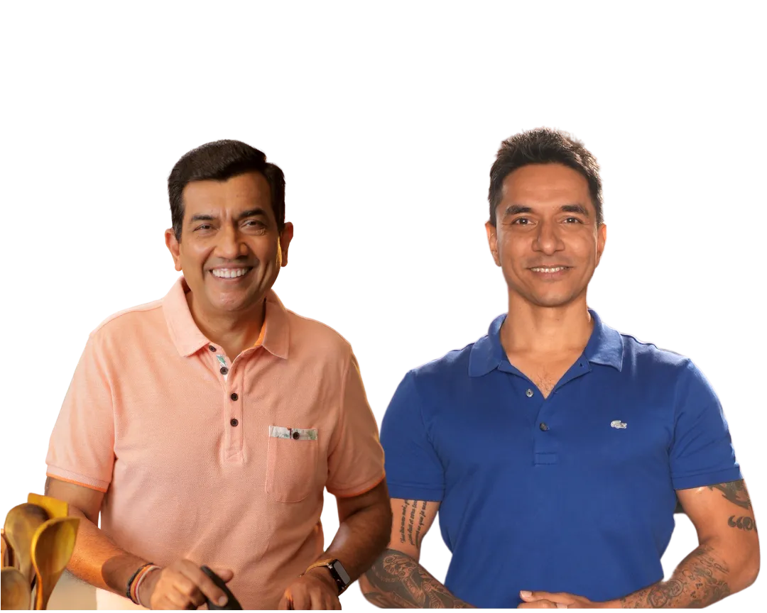 Chef Sanjeev Kapoor & Luke Coutinho