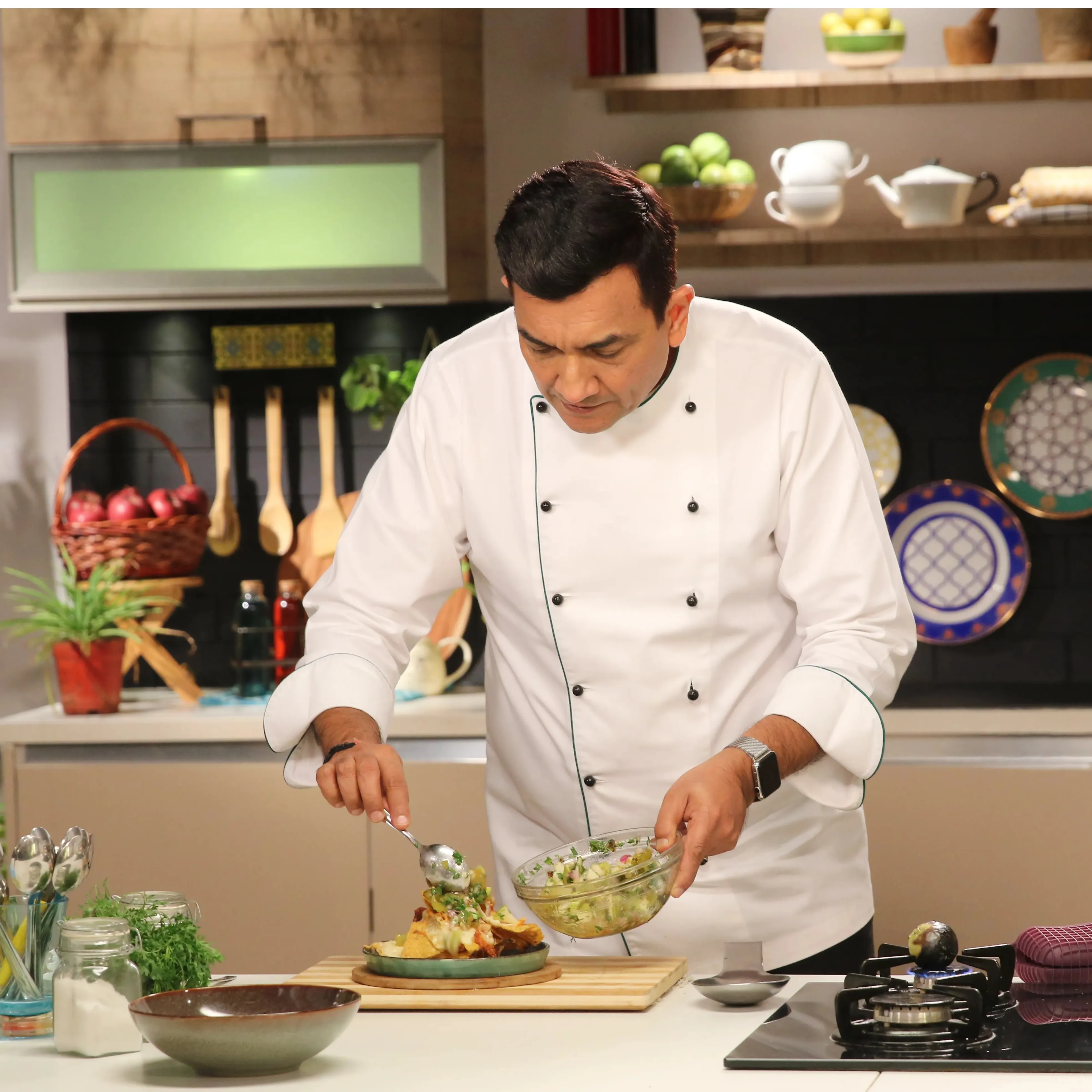 Beautifully plated dish — course preview