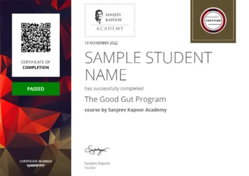 SKA Certificate