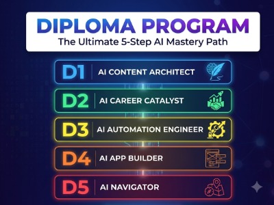 Diploma Program Ultimate 5-Step AI Mastery Path