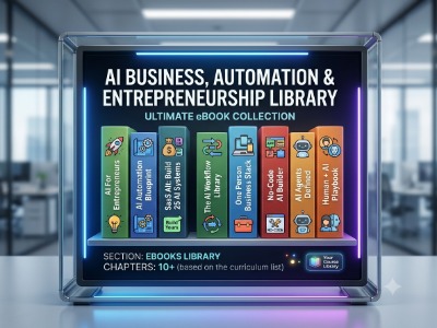 AI Business, Automation and Entrepreneurship Library ultimate eBook collection