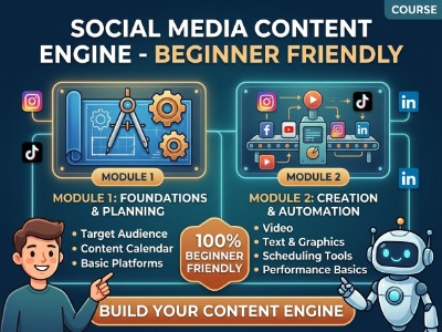 Social Media Content Engine Beginner Friendly