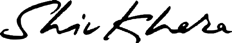 Shiv Khera signature