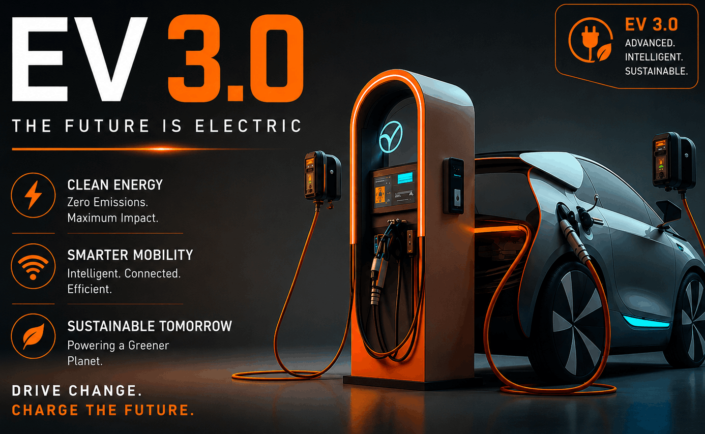 Electric Vehicle Technology brochure logo