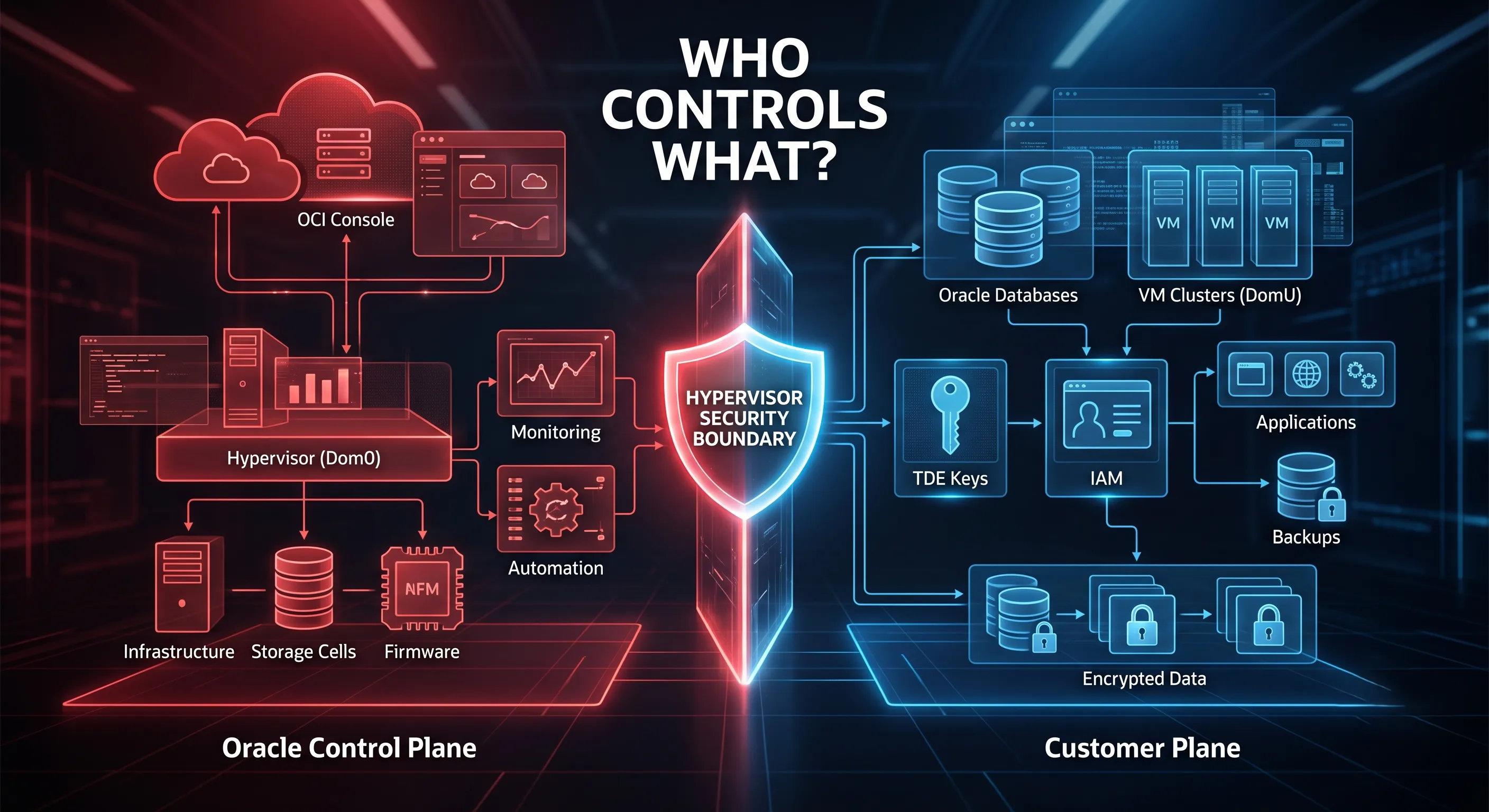 Security Control Split Matrix